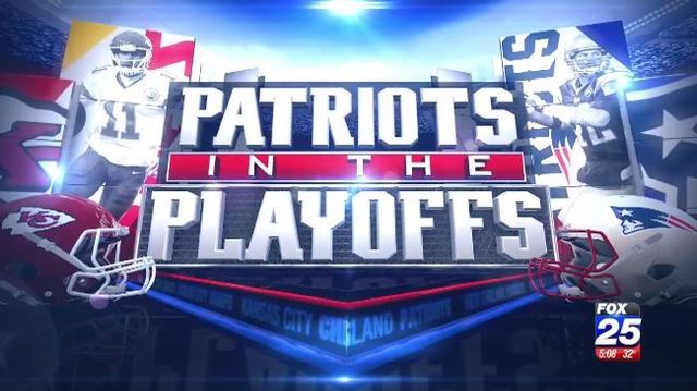 New England Patriots-Kansas City in divisional round playoff